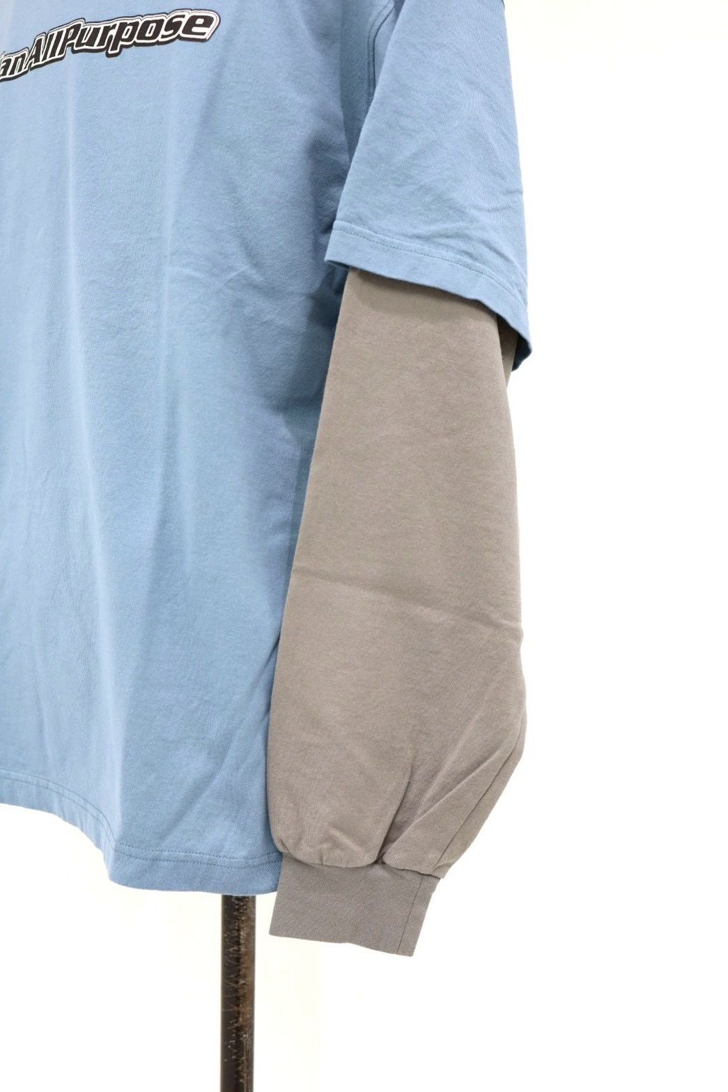 セダンオールパーパス 26SS Skate Logo Layered L/S Tee(SD26S-CT05)Slate x Grey☆3月7日(土)発売！