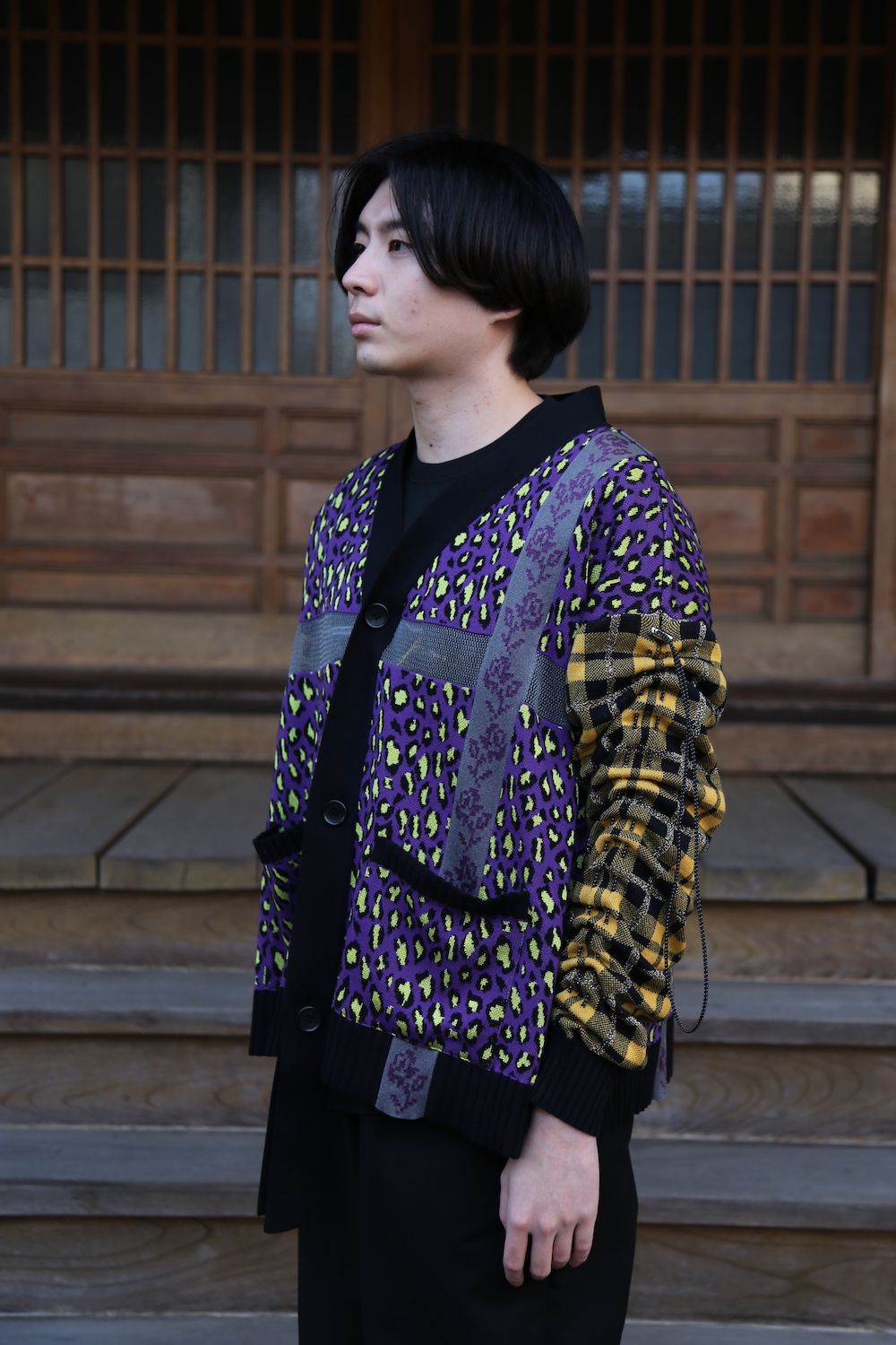 KIDILL×rurumu Drawcord Knit Cardigan style.2021.1.17