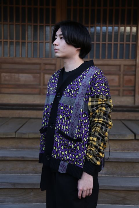 KIDILL×rurumu Drawcord Knit Cardigan style.2021.1.17