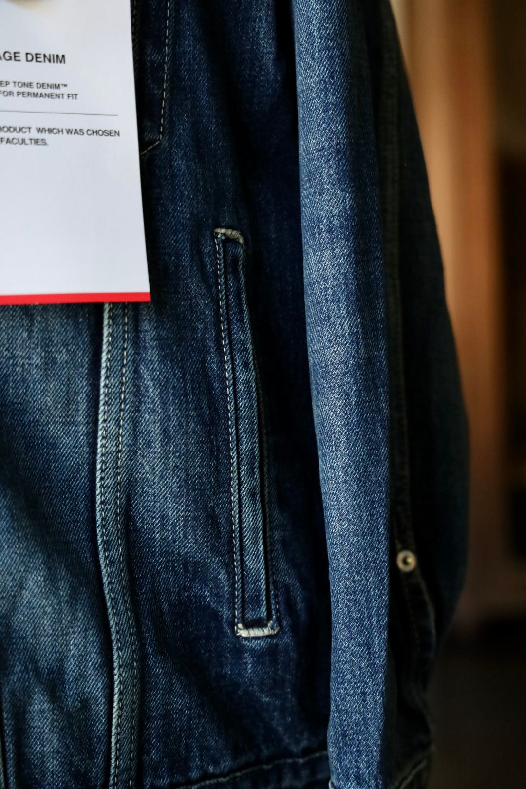 グラフペーパー 25AW Selvage Denim Trucker Jacket(GM253-20055DB)INDIGO_DARK FADE