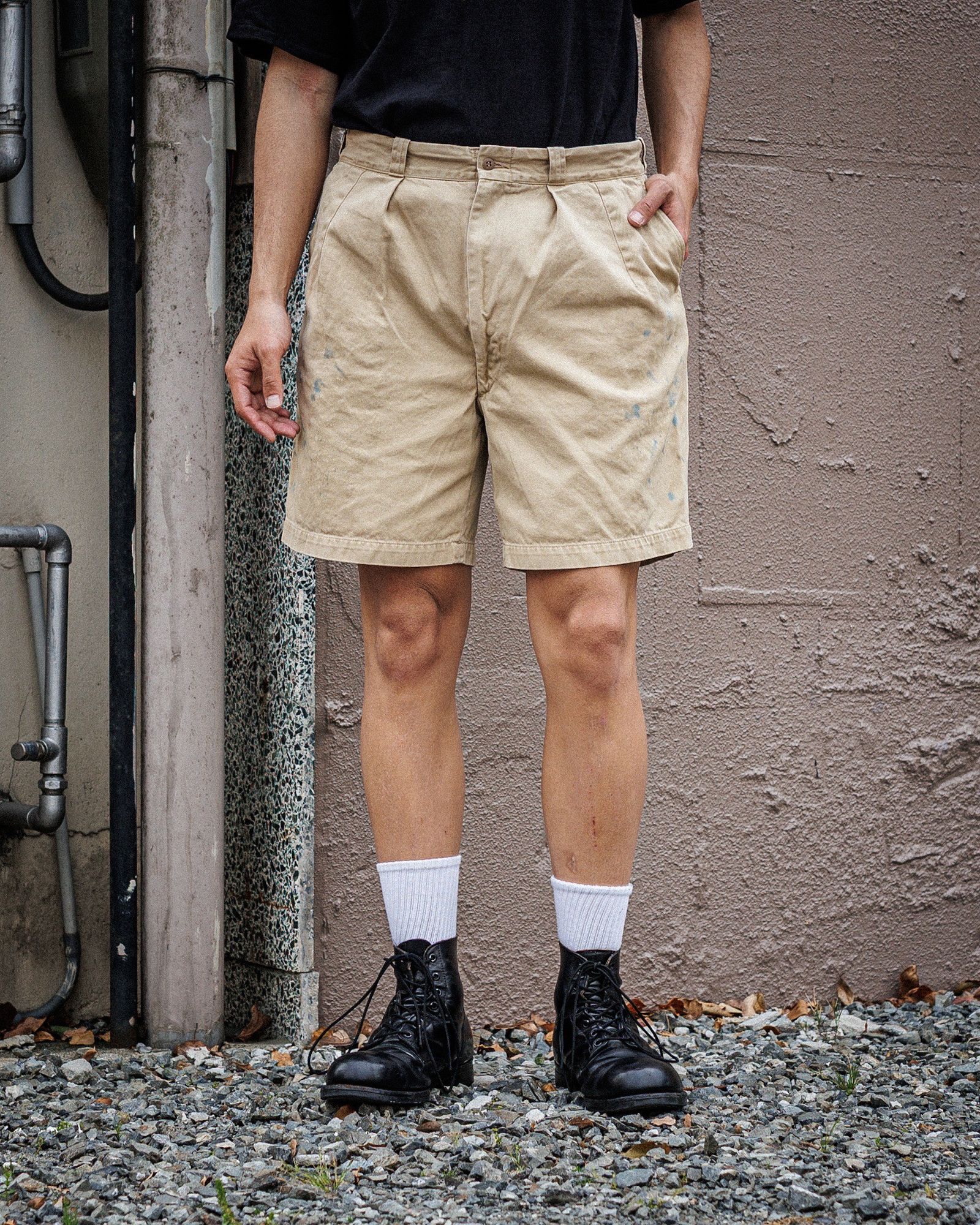 BOW WOW バウワウ US ARMY KHAKI SHORTS(BW251-UAKS)KHAKI AGING