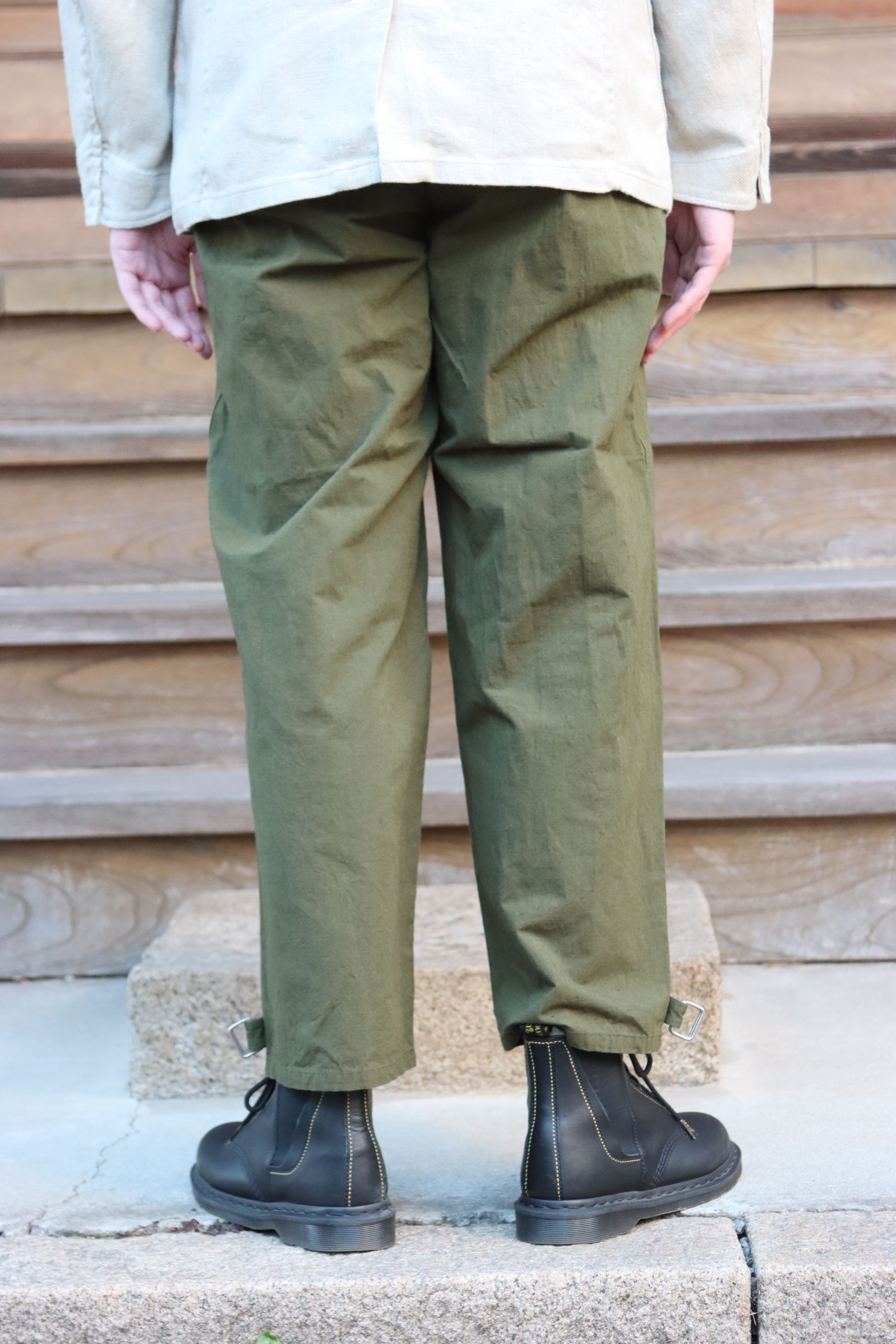Ets.MATERIAUX 22SS French work jacket"OFF WHITE"style
