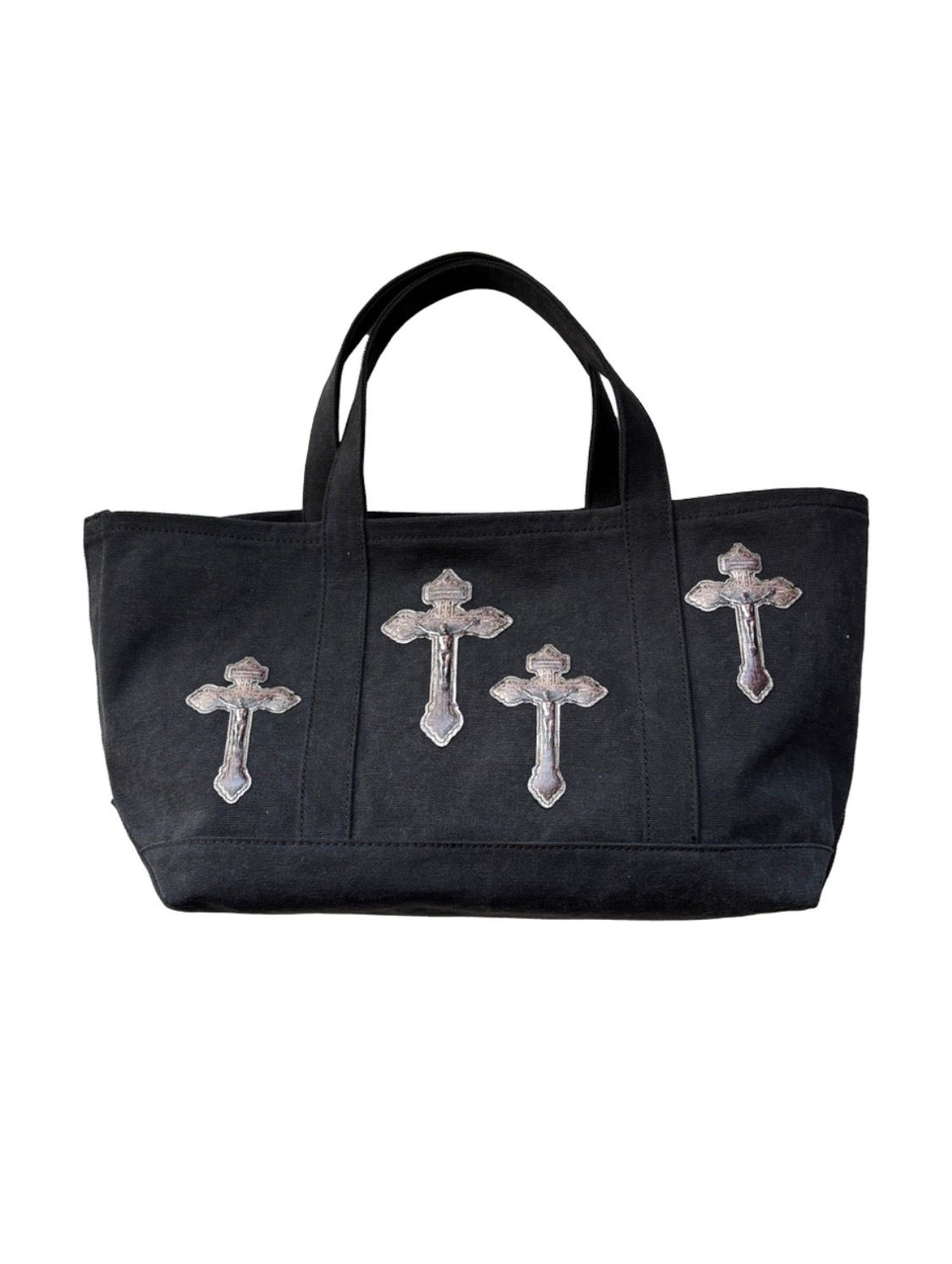 トーキングアバウト ジ アブストラクション 25AW CROSS TOTE BAG S (2526AW-AC-009)BLACK☆新作発売！