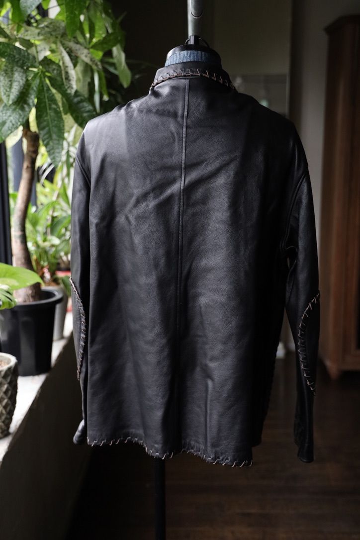 BOW WOW 25FWバウワウ BRAIDED LEATHER COVERALL(BW252-BLC) BLACK★9月20日(土)発売！