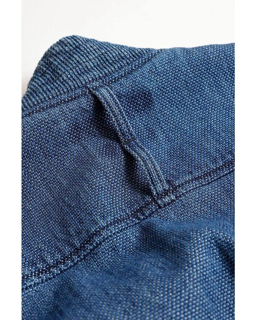 ファンダメンタル デニムシャツHAORI JUNGLE JACKET 3YR WASH(FA25TP44U)INDIGO☆新作発売！