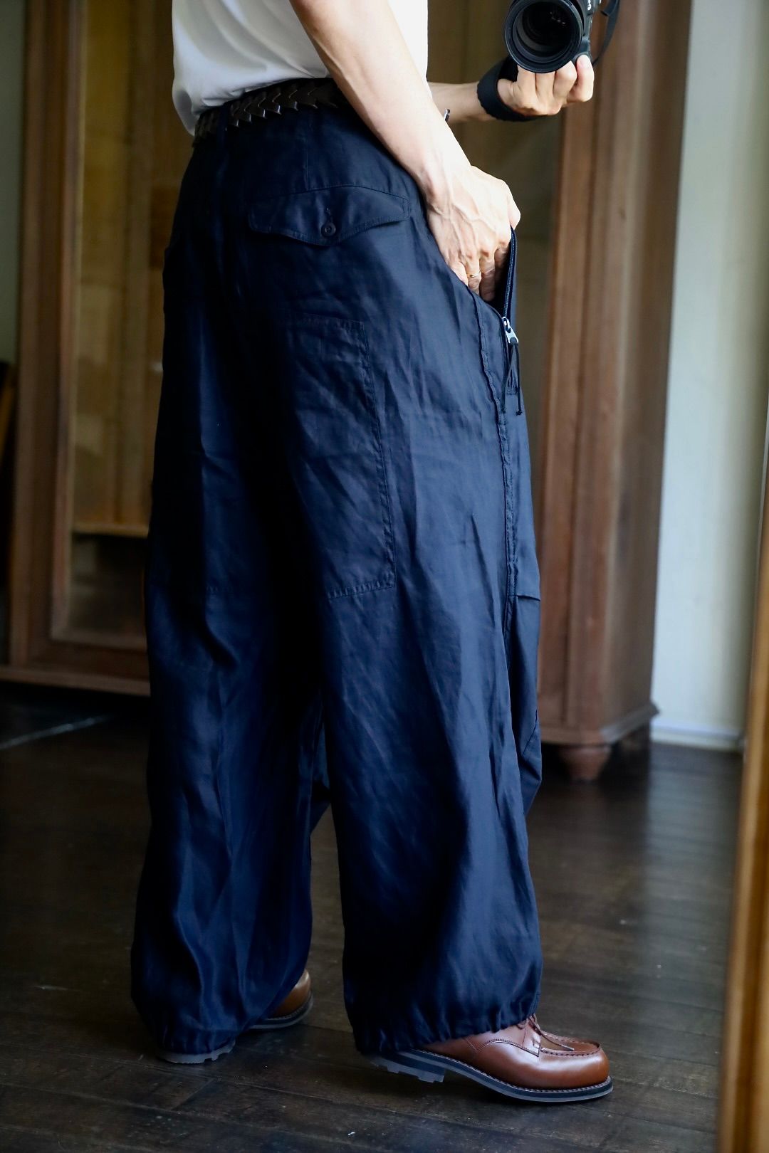 Gurankファティーグジャケット"NAVY"スタイル