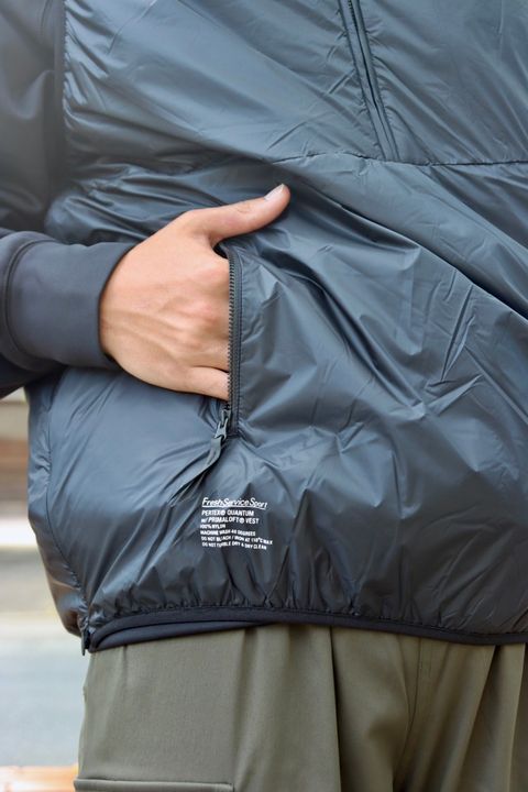 FreshServiceSport フレッシュサービススポーツ 23AW PERTEX®️QUANTUM PRO w/PRIMALOFT VESTスタイル