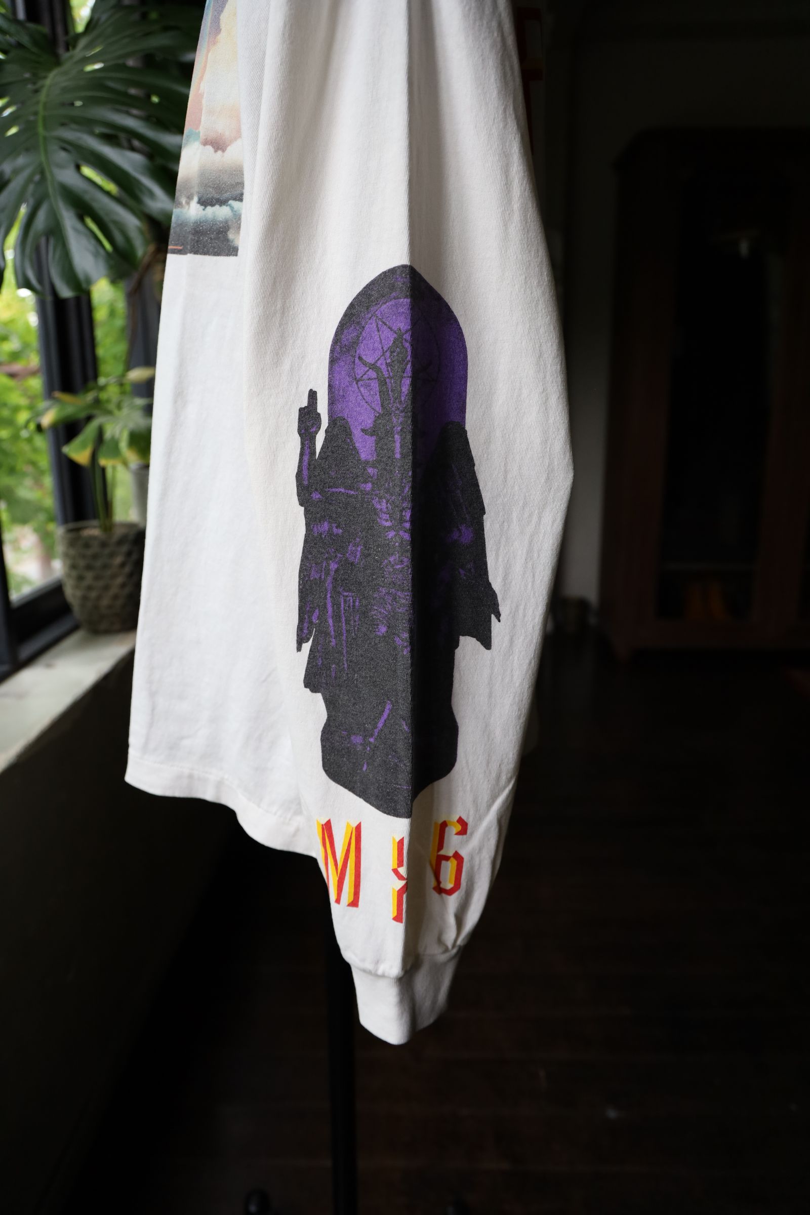 セントマイケル24AW SAINT PICTURES LS TEE(SM-YS1-0000-016)WHITE