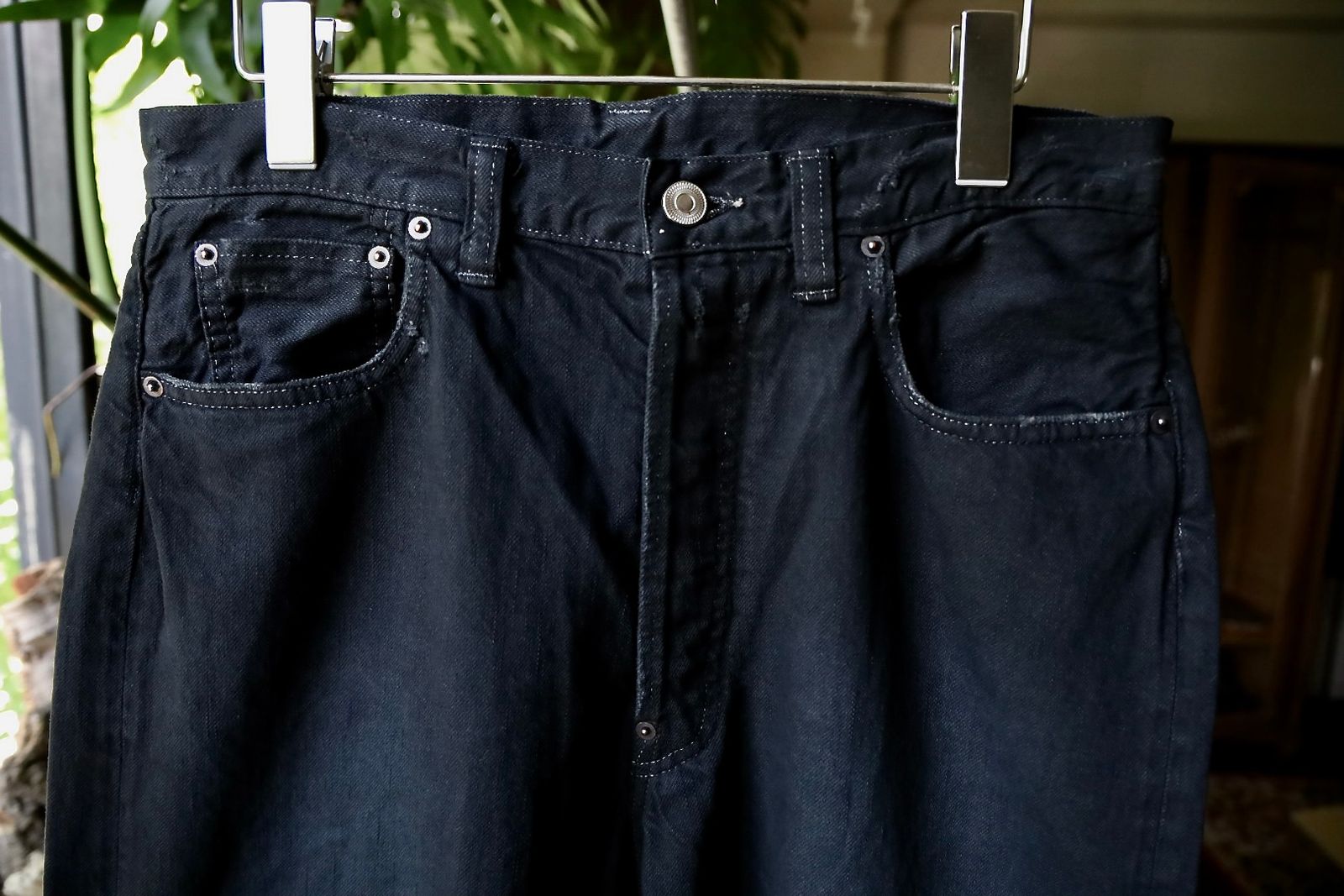 A.PRESSE - アプレッセ No.37 Washed Wide Denim Pants(24AAP-04