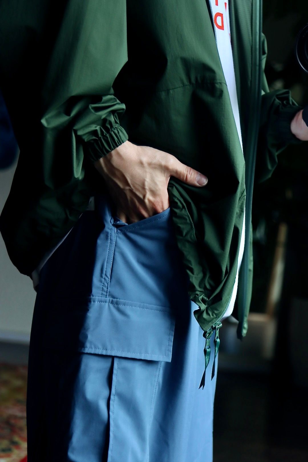フレッシュサービス MICROTYPEWRITER CARGO PANTS FreshService/フレッシュサービス】MICRO TYPEWRITER CARGO