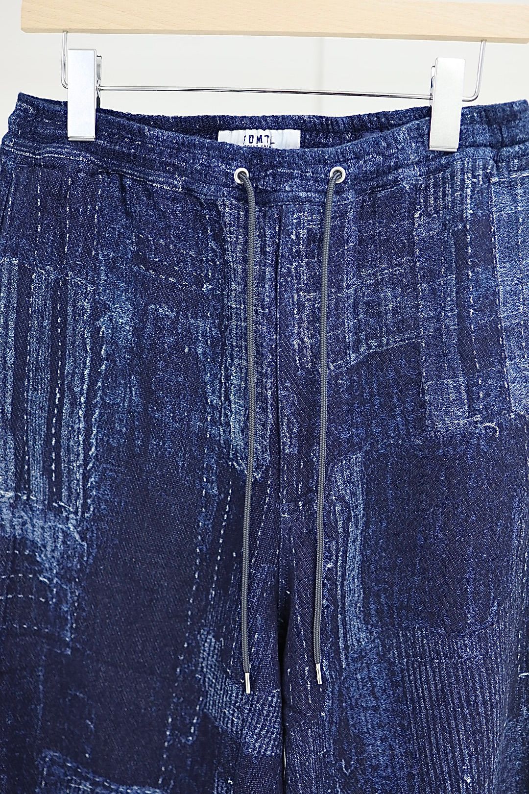 ファンダメンタル 26SS BORO SIDE BUTTON HAKAMA PANTS RINSE (FA26PN17R) INDIGO☆新作発売！