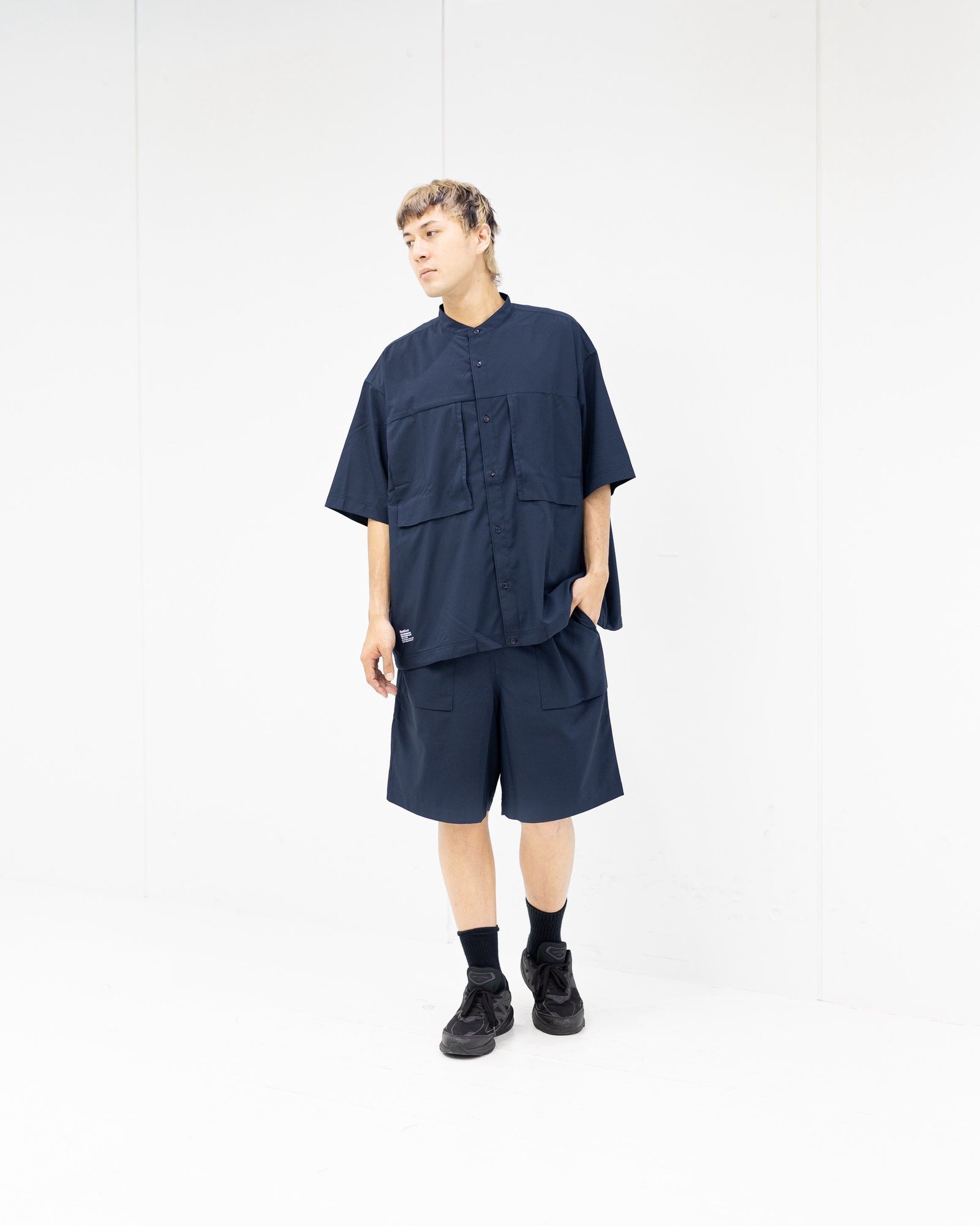FreshService COOLFIBER® RIPSTOP FIELD POCKET S/S SHIRT (NAVY)6月20日(土)新作発売！