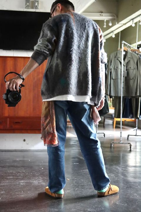 ヨーク22AW STILL JACQUARD CARDIGANスタイル.2022.9.6.