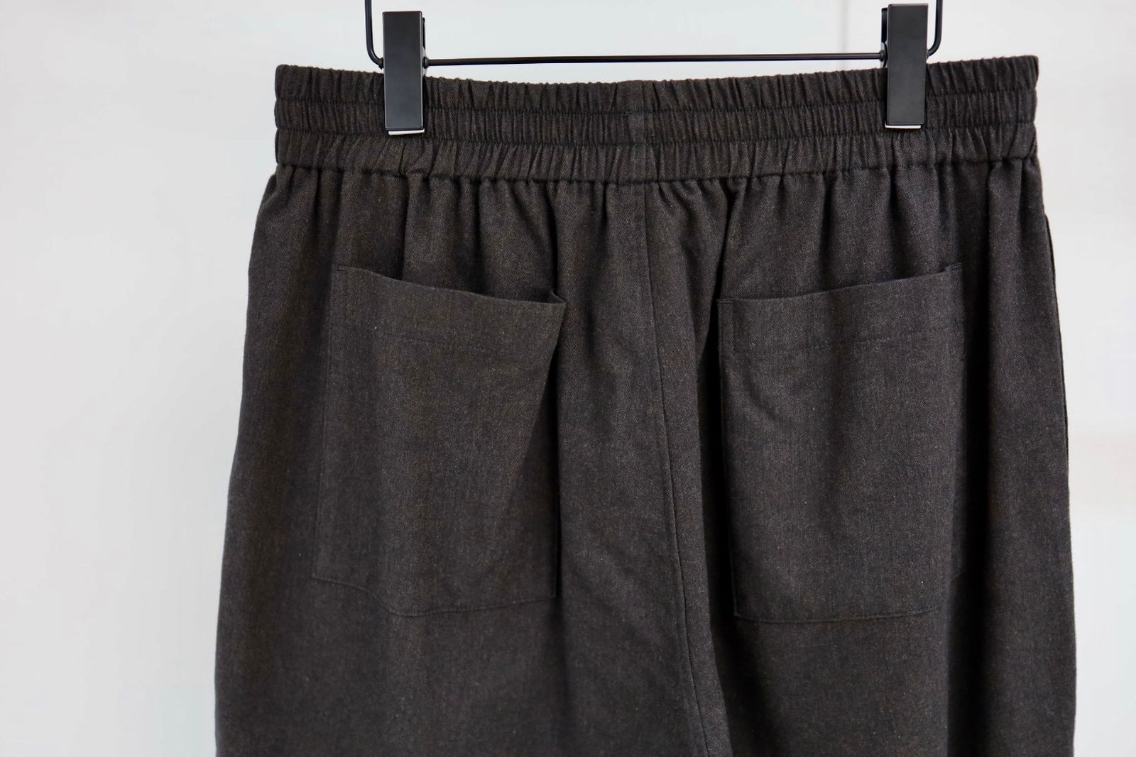 グラフペーパー 25AW SIDOGRAS Cotton Herringbone Flannel Sleeping Pants(GM254-40045)BLACK☆10月25日(土)発売！