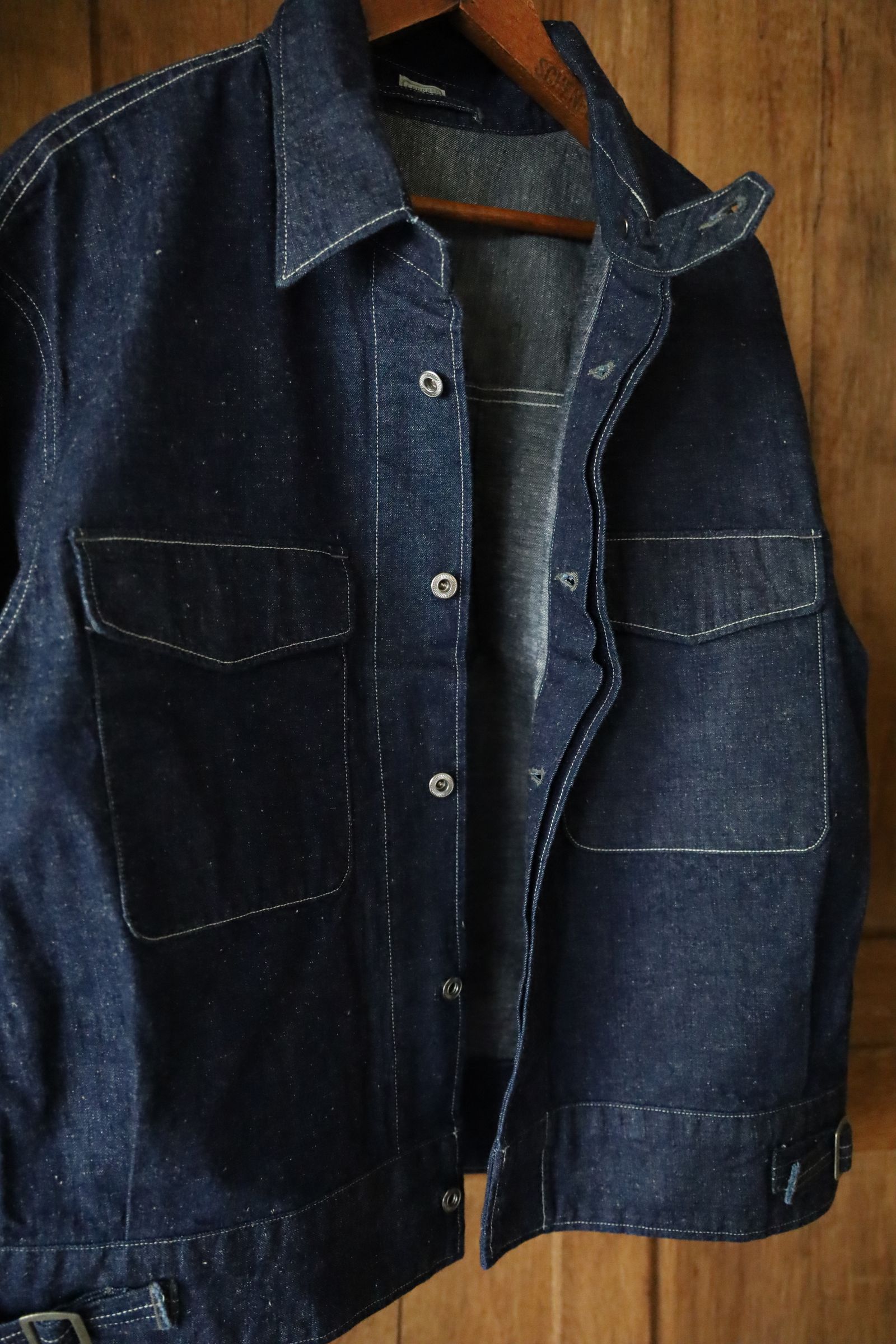 アプレッセ 2025 STYLE2 Roval Canadian Navy Denim Work Jacket(25AAP-01-42)INDIGO