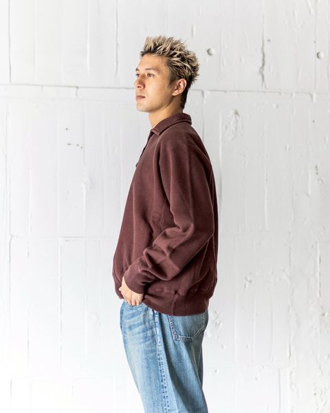 A.PRESSE Vintage Half Zip Sweatshirt 8月9日(土)新作発売！