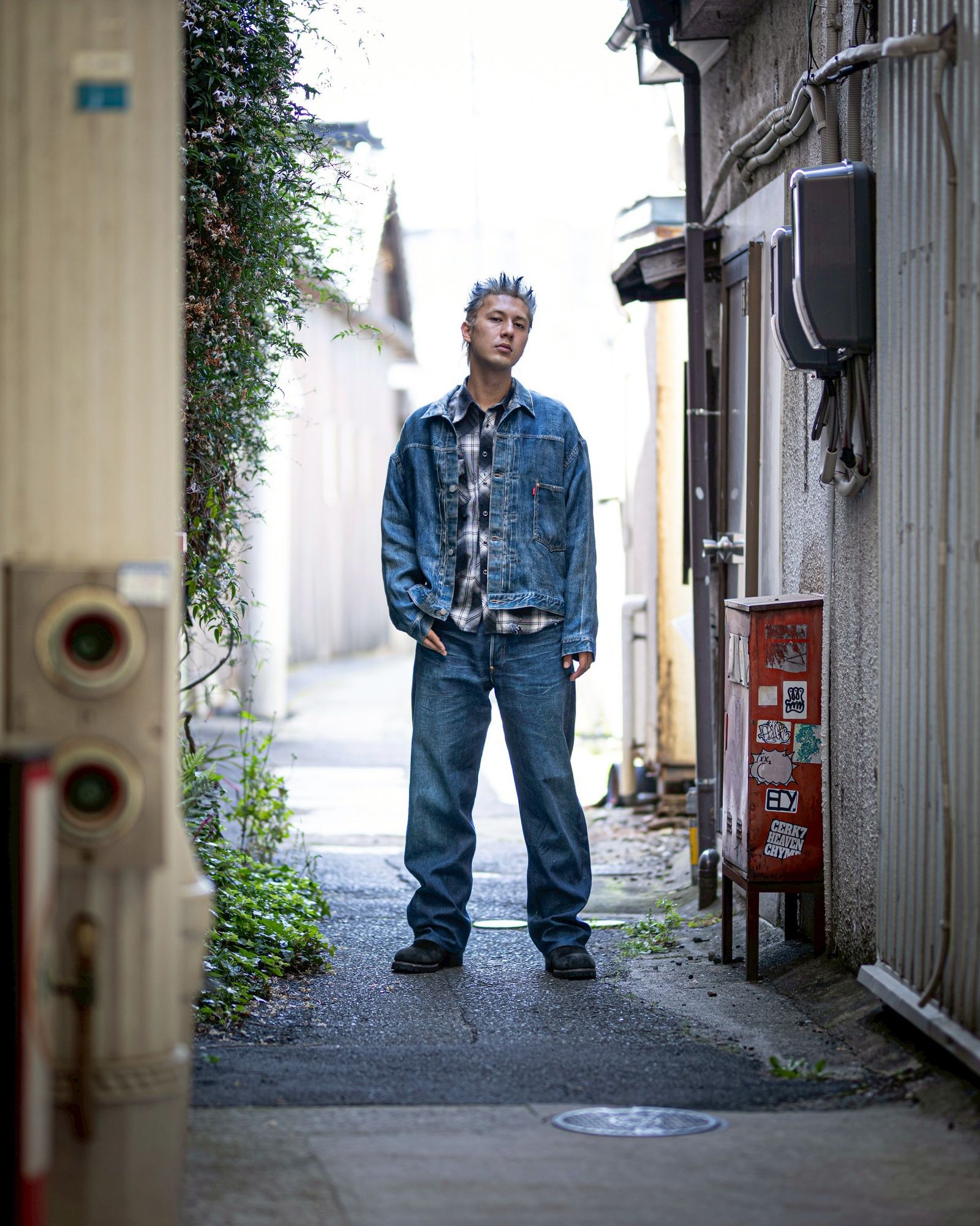 eYe JUNYA WATANABE MAN Levi's×BerBerJin 転写デニムプリントジャケット 5月14日(金)