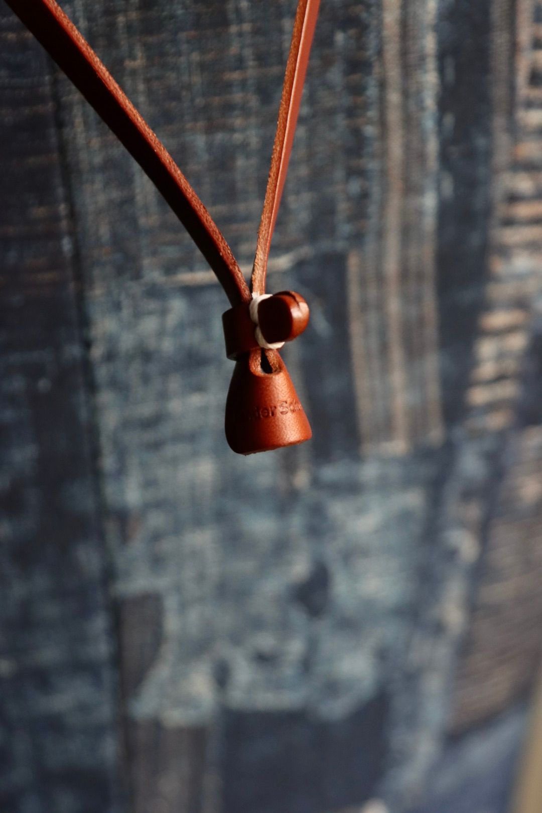 エンダースキーマ  neckstrap(ur-rc-ops)brown