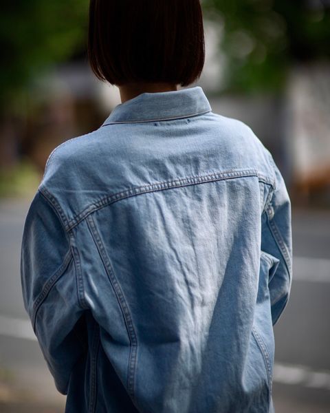J.B. ATTIRE Paris jean jacket×Paris denim style 2024.07.25