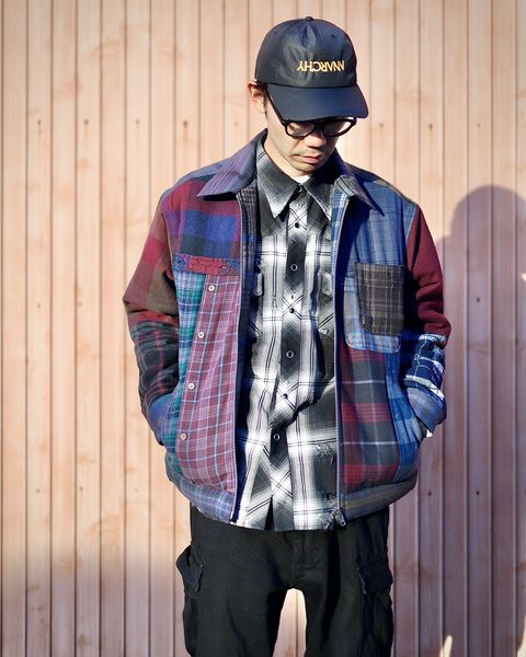 RAFUラフ23AW リメイクジャケット Remake Jacketスタイル