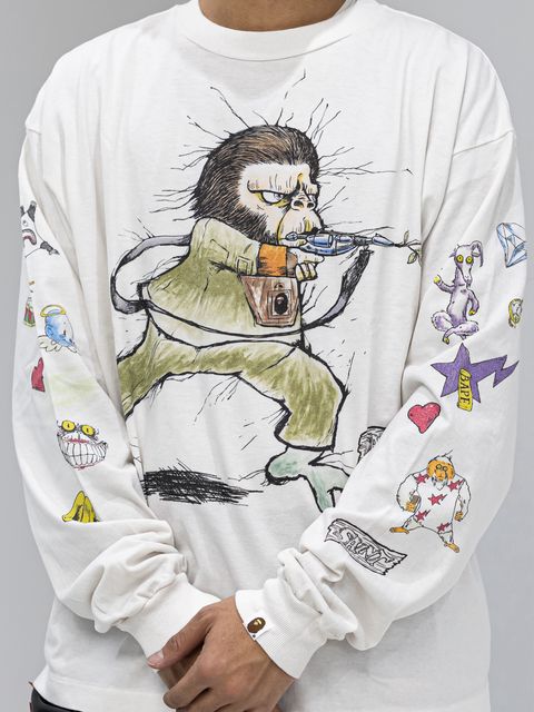 SAINT Mxxxxxx RUNNING BAPE_LS T-SHIRT☆9月19日(土)新作発売！