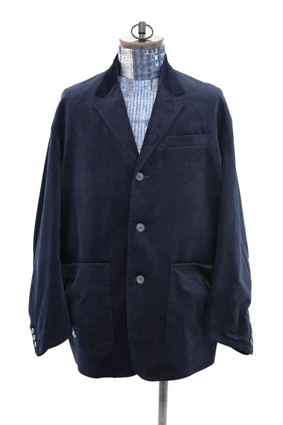 フレッシュサービス 26AW AIR CORDUROY JACKET(FSC263-20086)NAVY☆10月3日(土)新作発売！