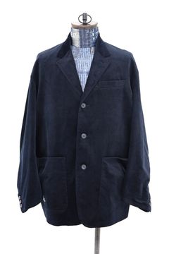 フレッシュサービス 26AW AIR CORDUROY JACKET(FSC263-20086)NAVY☆10月3日(土)新作発売！