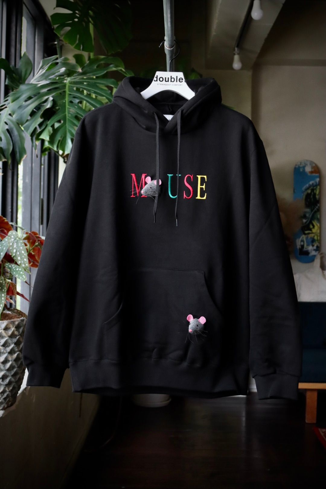 doublet - ダブレット 23AW EMBROIDERY HOODIE WITH MICE(23AW45CS289