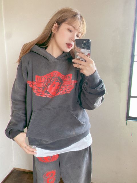 セントマイケル 新作ANGEL HOODIE style.2024.1.12
