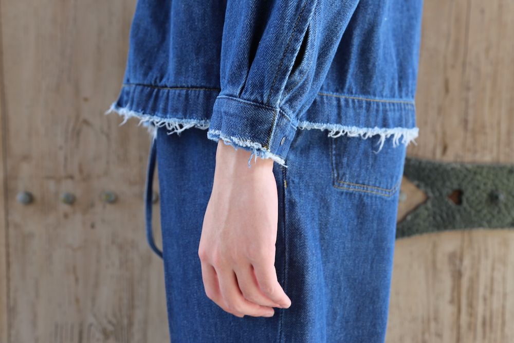 YOKE DETACHABLE POCKET DENIM JACKET(YK21SS0196B)※3月20日10時