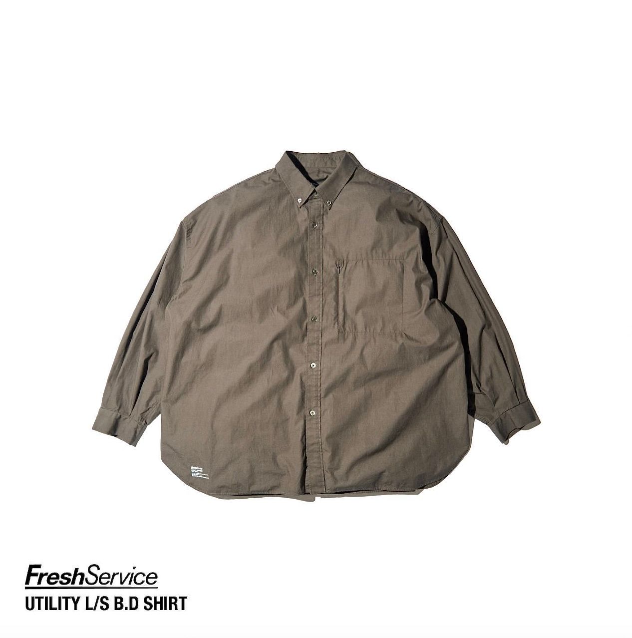 FreshService - フレッシュサービス23AW UTILITY B.D SHIRT(FSW-23