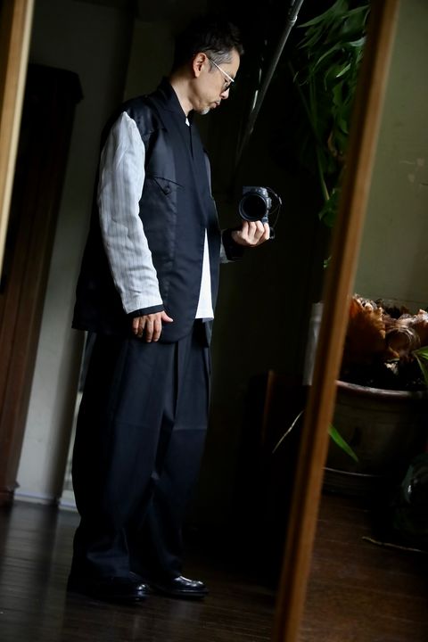 COMME des GARCONS HOMME ウールサージ2Bジャケットスタイル2024.8.15.
