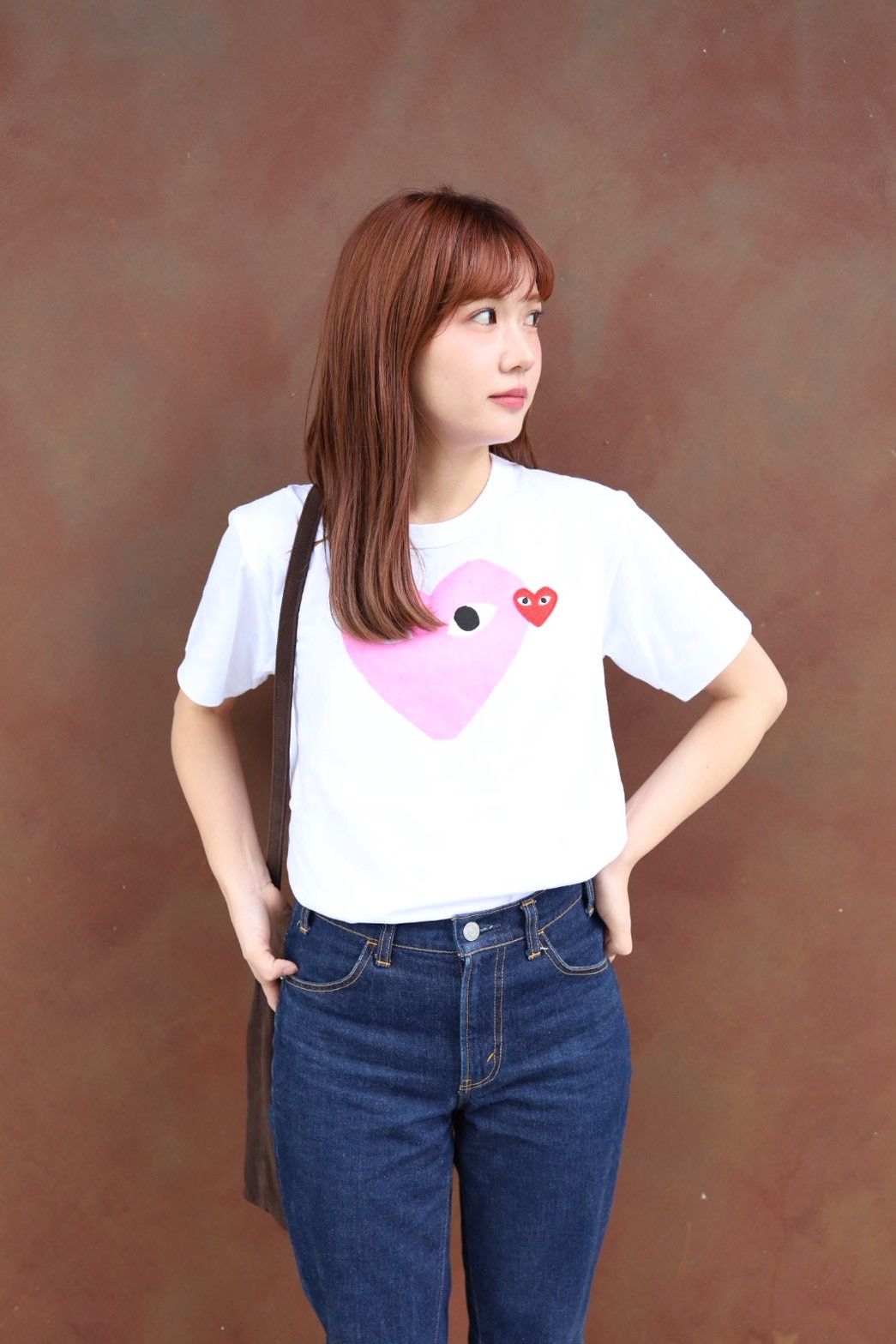 PLAY COMME des GARCONS - PLAYプレイコムデギャルソン RED EMBLEM T