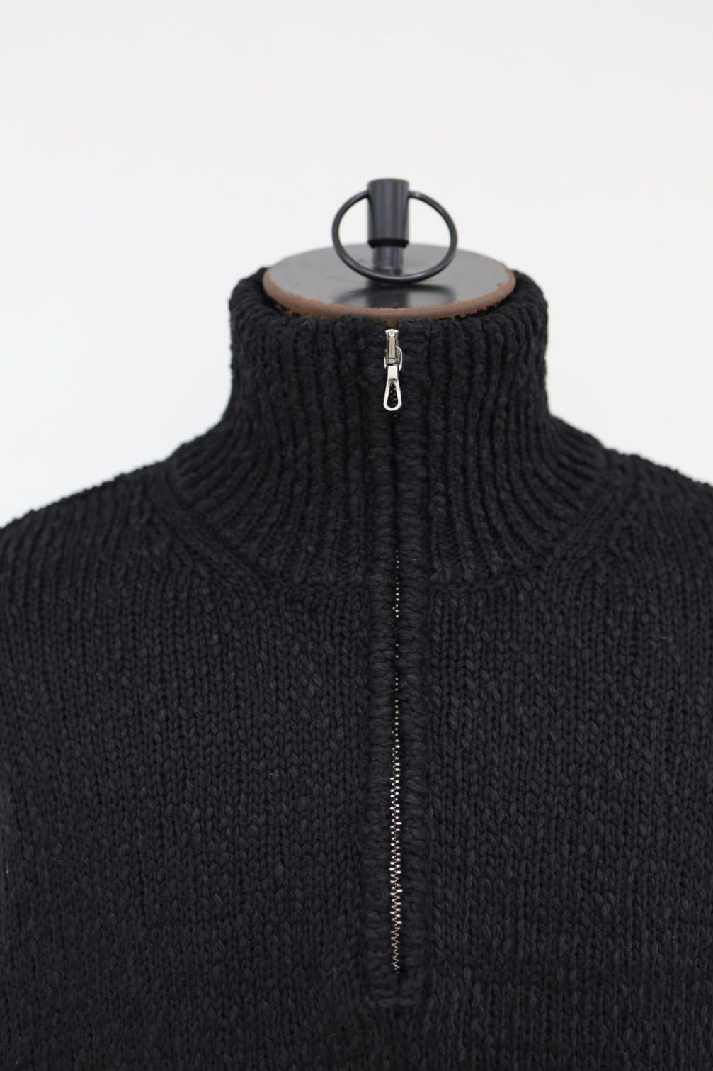 Graphpaper - グラフペーパー Cotton Wool Slub Oversized Half Zip