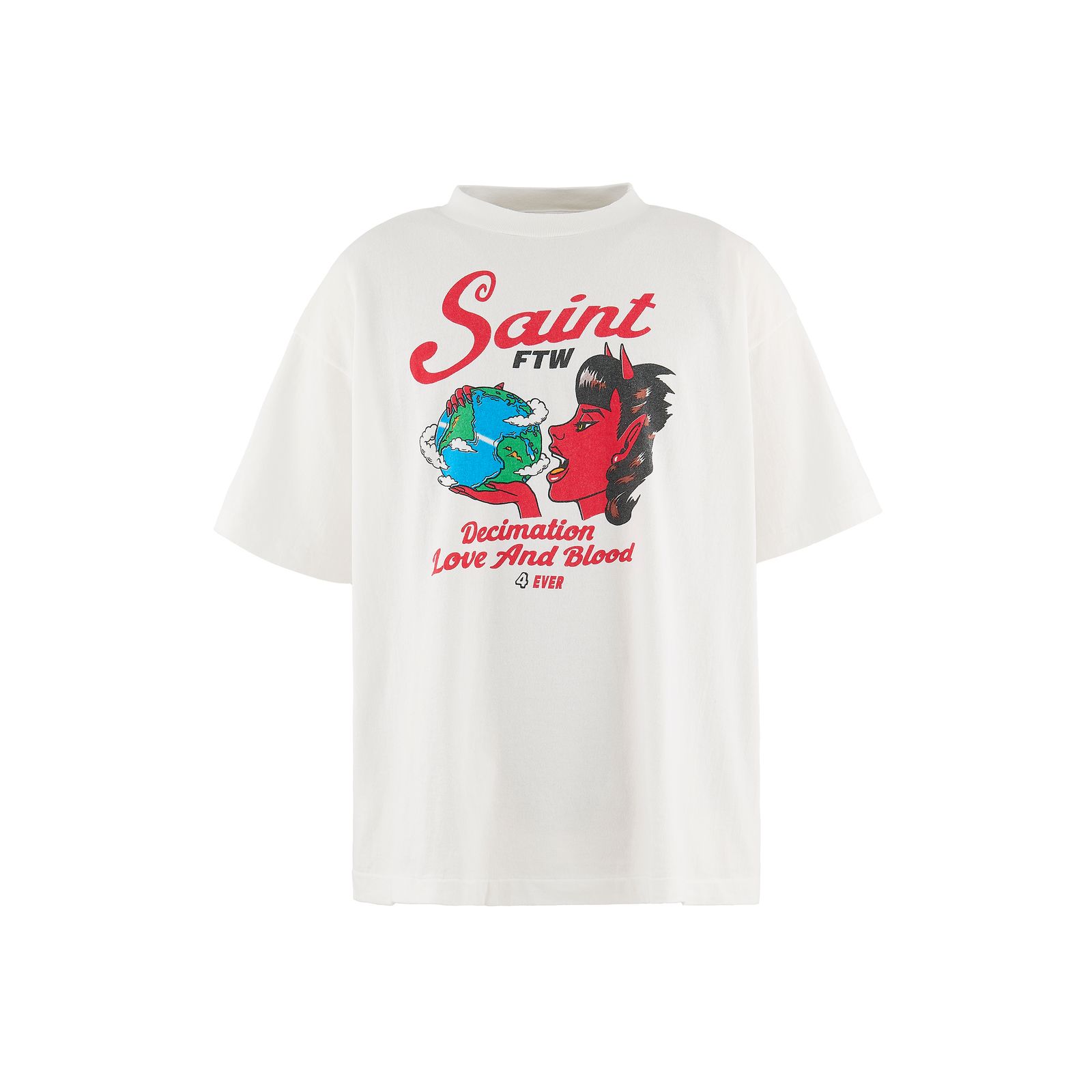SAINT M×××××× - セントマイケル Tシャツ SAINT DEVIL SS TEE(SM