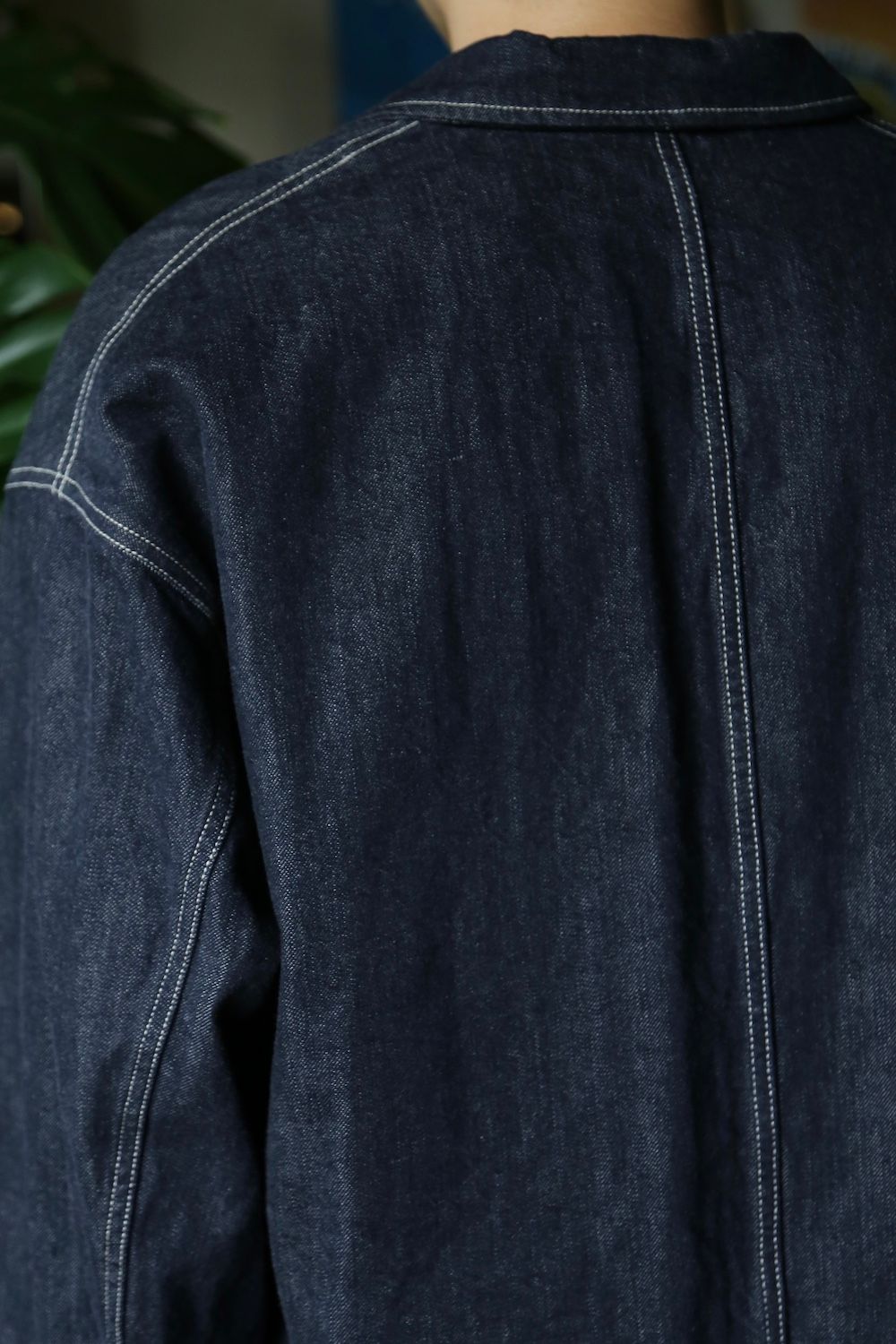 CIOTA for Graphpaper Suvin Cotton Denim Jacket(GM213-20238) style.2021.8.22