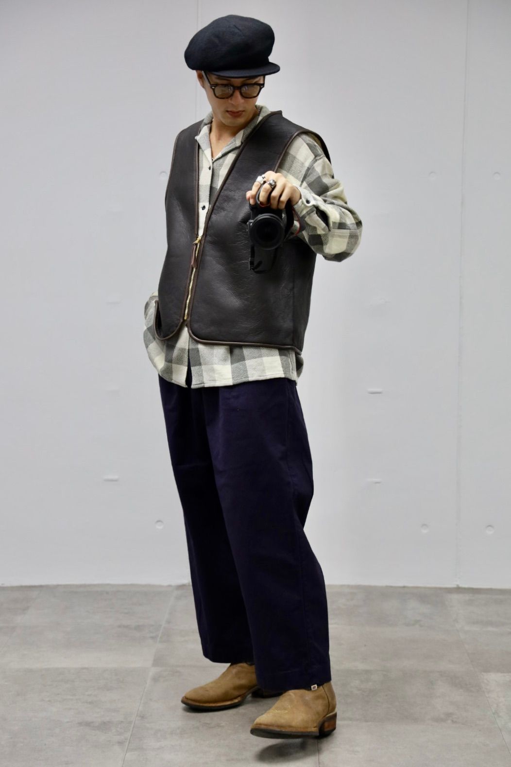 Gurank Lamb Skin Vest 新作発売！