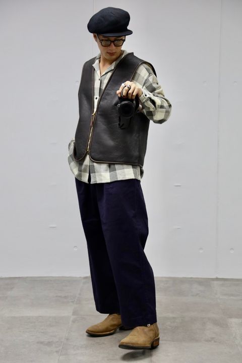 Gurank Lamb Skin Vest 新作発売！
