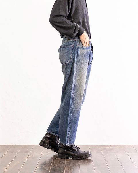 A.PRESSE Washed Wide Denim Pants(INDIGO) 8月10日(土)新作発売！