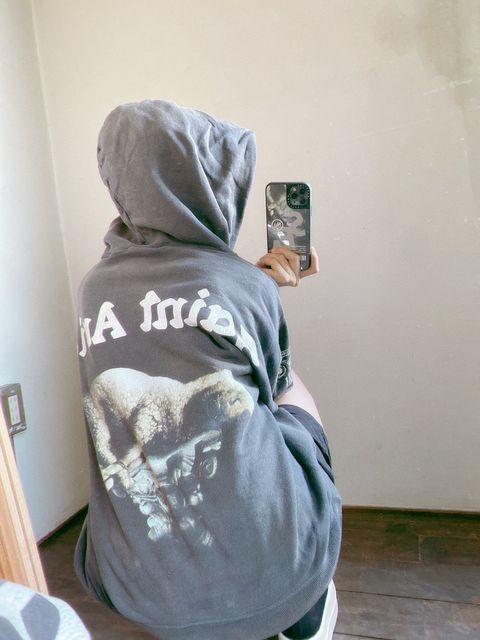 ©SAINT M×××××× 23AW ARS_HOODIE/ST ARIES"BLACK”スタイル
