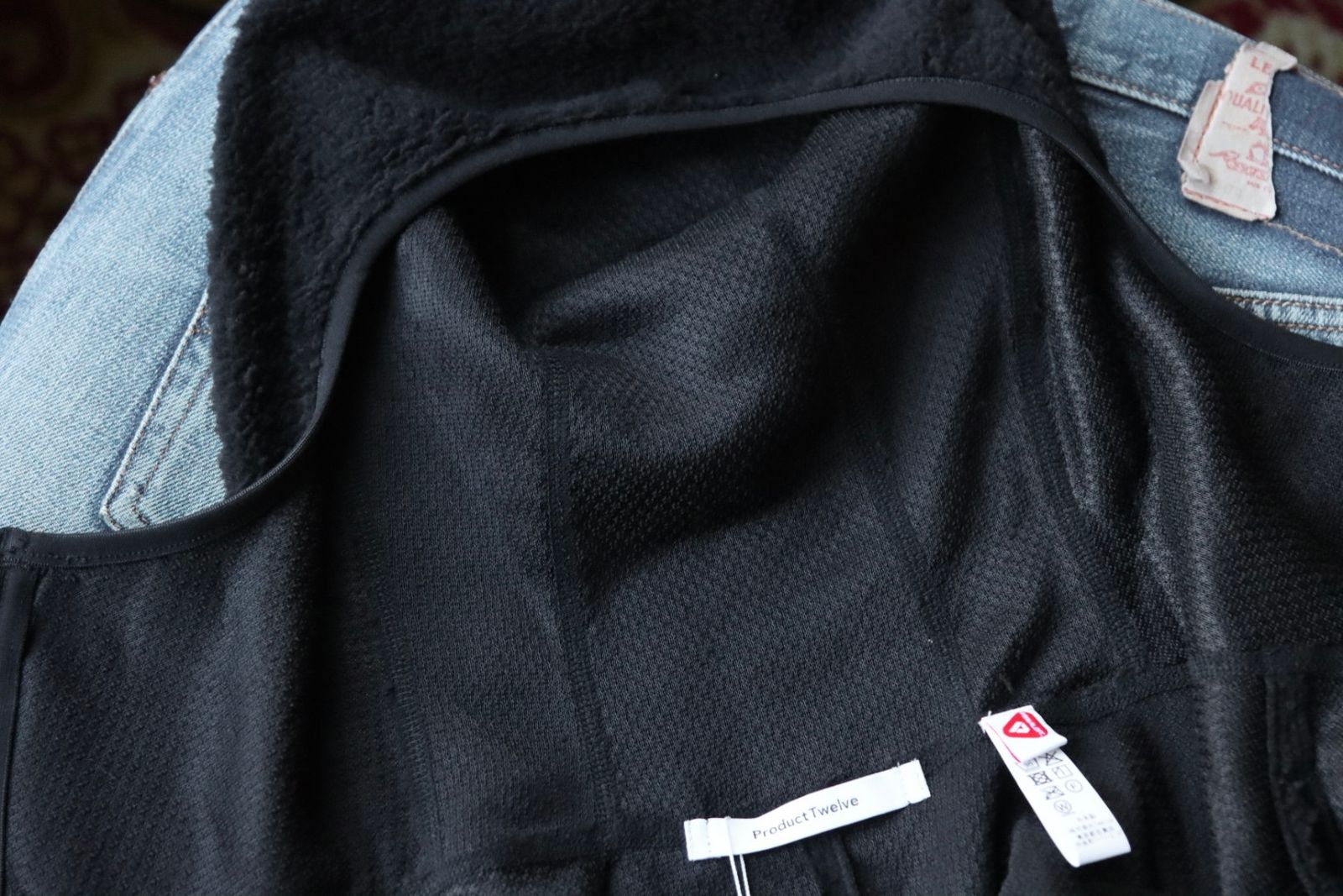 プロダクトトゥエルブ Primaloft Active Full Zip Hood (25AW-PAC01)BLACK