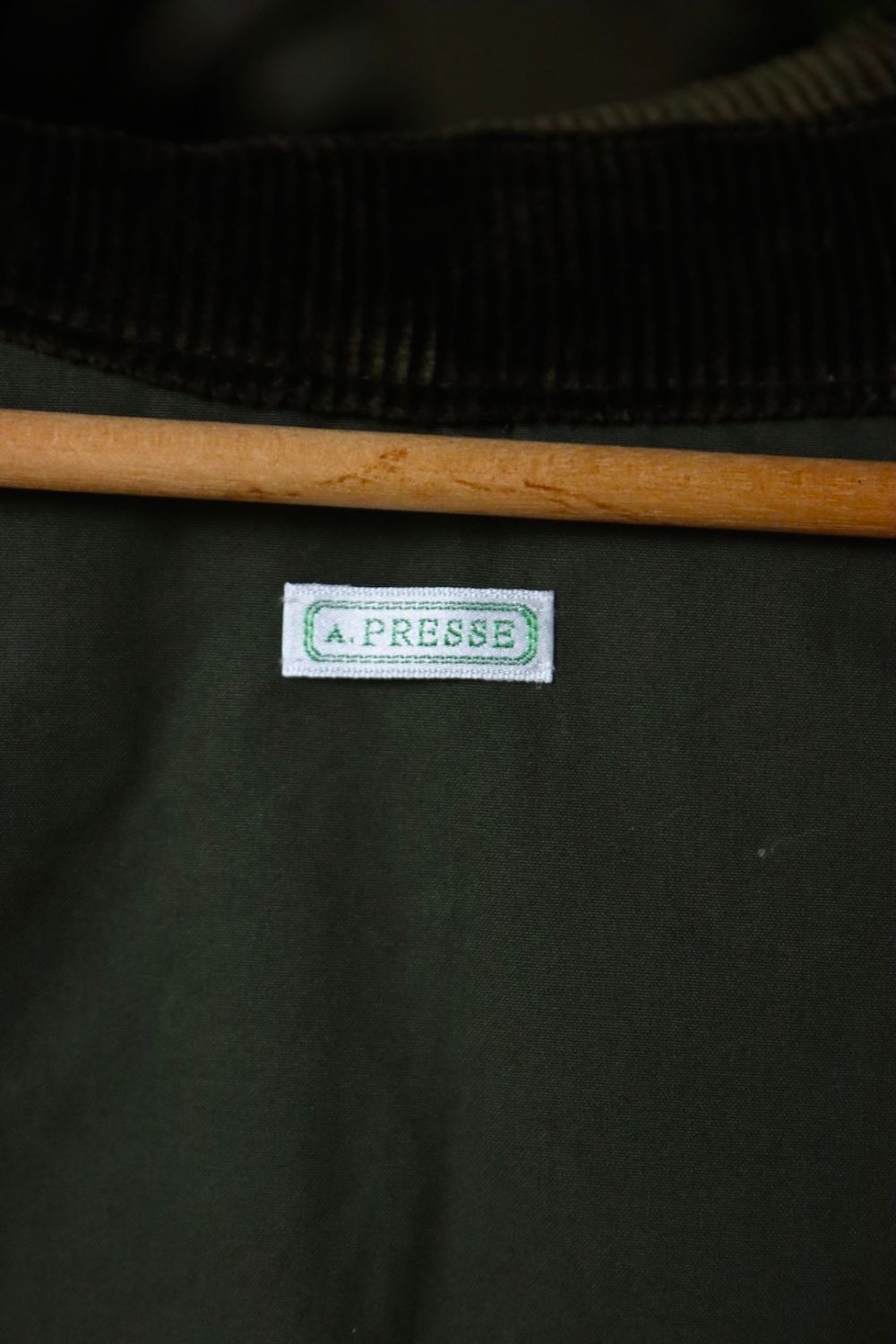 アプレッセ22FW Ventile Hunting Half Coat(22AAP-01-18H)OLIVE※10月1日(土)発売