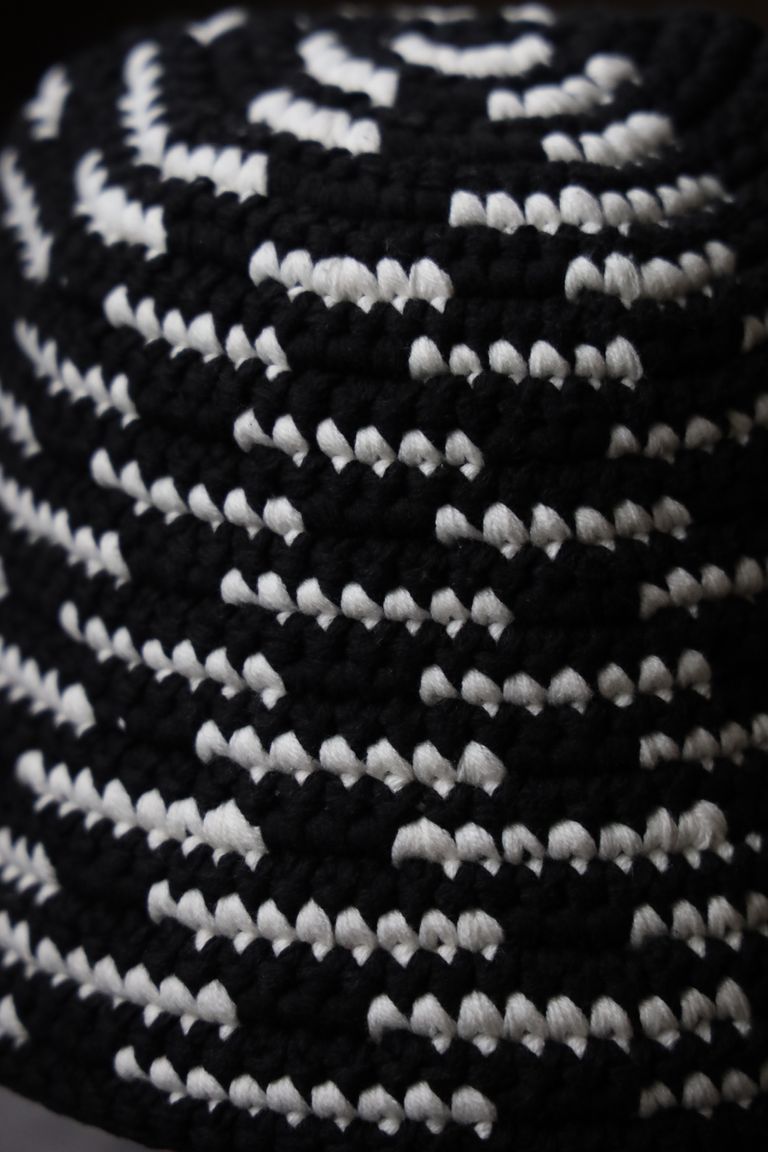 SAINT M×××××× - セントマイケル25SS KNIT BUCKET HAT (SM-HR8-0000 