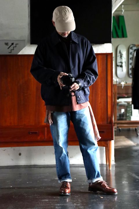 アプレッセ22FW Harrington Jacketスタイル.2022.9.4.