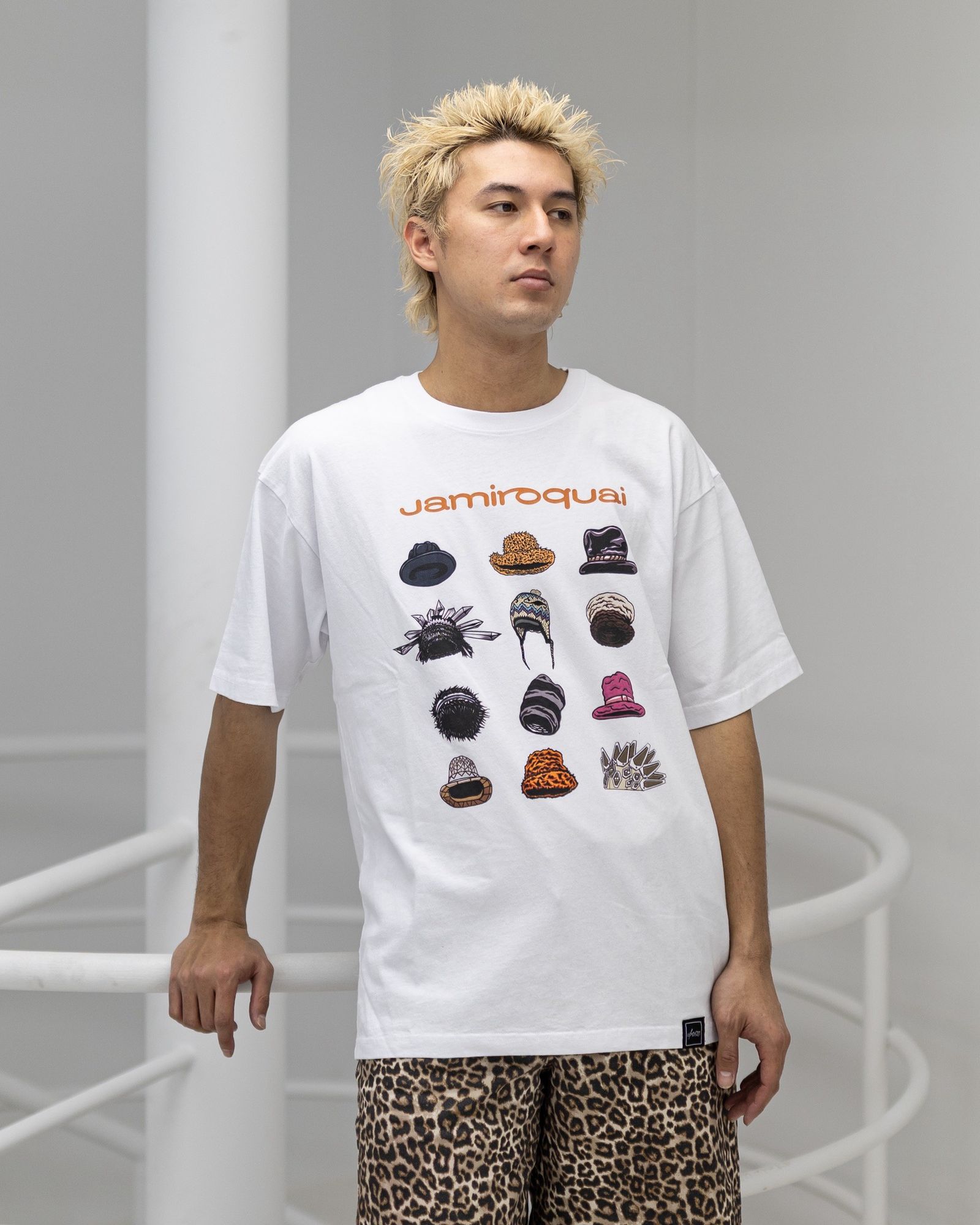 U/MUSIC ユーミュージック Jamiroquai Hats SS Tee(UM-MK8-0000-019)★新作発売！