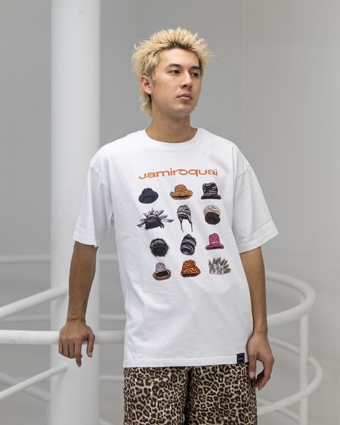 U/MUSIC ユーミュージック Jamiroquai Hats SS Tee(UM-MK8-0000-019)★新作発売！