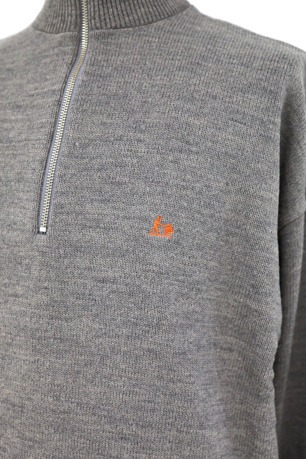 フレッシュサービス 26AW THERMAL JERSEY HARF ZIP KNIT(FSC263-80009)GRAY☆10月17日(土)新作発売！