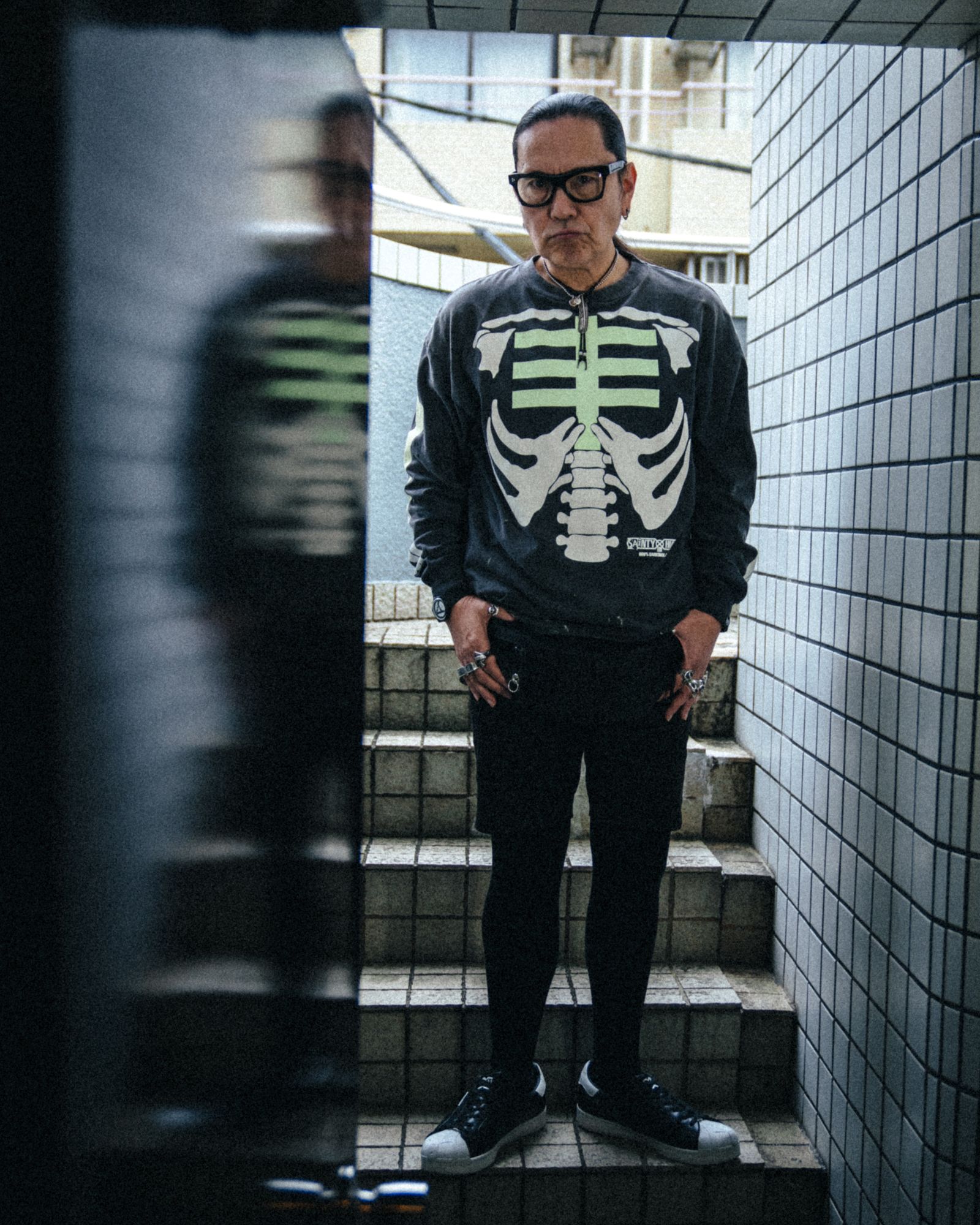 セントマイケル 26SS BH_LS T-SHIRT/BORN (SM-MK8-0000-C30)BLACK☆2月21日(土)10:00発売！