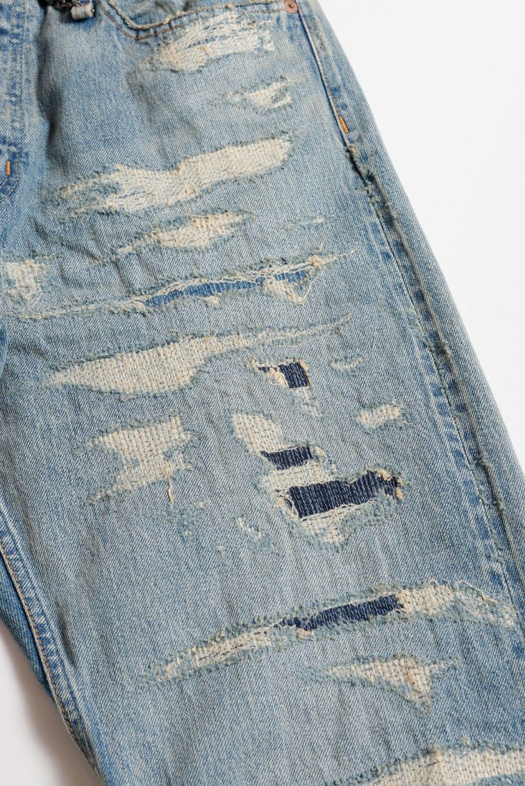 ファンダメンタル デニムパンツ CLASSIC STRAIGHT DENIM CS123 (FA25/MG123)INDIGO