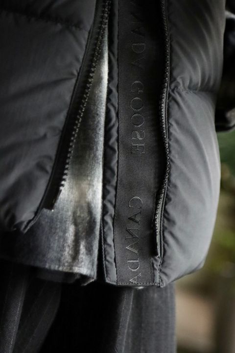 CANADA GOOSE カナダグース22AW EVERETT VEST BLACK LABELスタイル.2022.10.9.